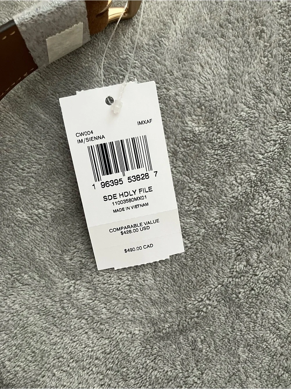 Coach leather suede pebble